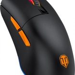 Souris gaming filaire INTRUDER WT200 ultra‑légère – édition limitée WORLD OF TANKS