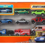 Coffret de modèles de voitures Matchbox 9-pack