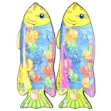 Ensemble de pêche pour enfants avec canne, moulinet et 8 petits poissons