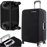 Trizand 23839 Housse pour valise de voyage M 62 x 43 x 27 cm noir