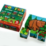 Cubes Kubus Mes Premiers Animaux Bois