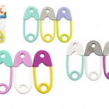 Hochet en forme d’épingle de sûreté – assortiment de couleurs