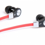 Écouteurs MAGICSOUND DS-2 avec microphone noir-rouge