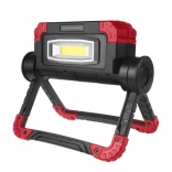 lampe de travail pliable COB LED 300 lm, 3 modes, IP44, 6500 K