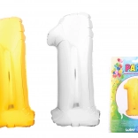 Ballon gonflable chiffre 1