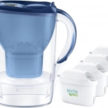 Carafe filtrante BRITA Marella XL, bleue