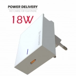 Chargeur avec USB-C 18W Power Delivery Swissten