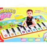 Tapis de jeu avec animaux et piano à piles