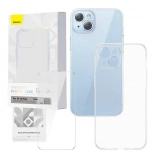 Coque transparente et verre trempé BASEUS Corning pour iPhone 14 Plus