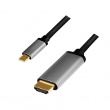 Câble USB-C vers HDMI 4K 60Hz 1.8m LogiLink