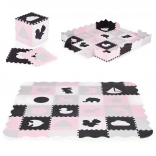 Tapis de jeu en mousse avec parc puzzle 36 pcs ECOTOYS