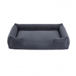 Panier en peluche pour petits chiens avec housse amovible