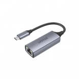 Adaptateur USB‑C vers RJ45 pour Ethernet gigabit (UNITEK)