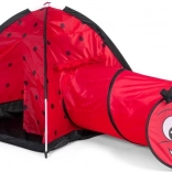 Tente pour enfants coccinelle avec tunnel IPLAY