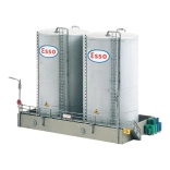 Hauts réservoirs de station de pompage