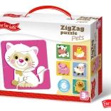 Puzzle ZigZag Animaux de compagnie Far Far Land