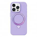 Coque pour téléphone Joyroom Dancing Circle pour iPhone 15 Pro violet