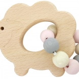 HESS hochet mouton rose