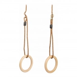 Anneaux de gymnastique en bois small foot