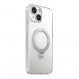 Coque de protection magnétique pour iPhone 15 transparente