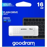 Clé USB Goodram 16GB UME2 blanc