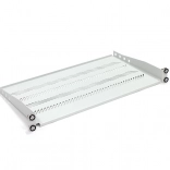 Étagère fixe 1U pour rack 19" grise