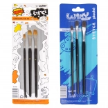 Set de pinceaux plats 3 pcs