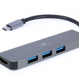 Hub USB‑C avec HDMI et 3× USB 3.0