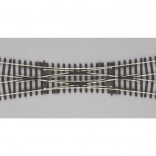 Aiguillage croisé Piko 15° H0