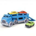 camion porte-voitures Green Toys – transporteur à deux niveaux en plastique recyclé