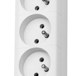 Parafoudre Lestar LX 810 avec 8 prises et câble 5 m - gris