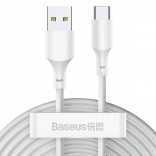 Baseus ensemble de câbles USB C à USB A 1,5 m