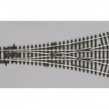 Aiguillage Piko à trois voies symétrique