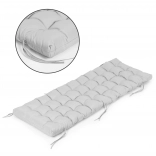 Coussin pour transat et fauteuil de jardin, gris 145 × 52 cm MODERNHOME