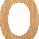 Small Foot lettre en bambou O