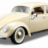 Modèle de voiture en métal 1:18 VOLKSWAGEN Beetle 1955 beige