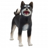 Mojo chien Shiba Inu noir – figurine réaliste