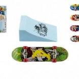 finger skateboard avec rampe pour enfants 10 cm