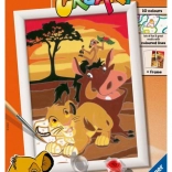 CreArt Disney : Le Roi Lion – peinture par numéros