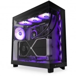 NZXT H6 Flow RGB boîtier avec verre panoramique – noir