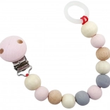 Clip tétine rose Hess