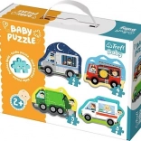 Casse-têtes pour enfants avec motifs de véhicules de Trefl