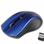 Souris optique sans fil Rebeltec Galaxy bleu‑argent