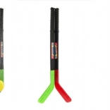 Bâtons de hockey pour enfants avec palet TEDDIES 70 cm