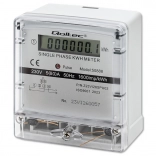 Compteur électrique monophasé Qoltec 230V avec écran LCD