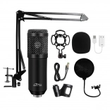 Microphone de studio avec accessoires Media-Tech