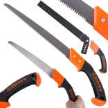 Scie manuelle de jardin pour branches avec étui de ceinture