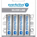 Piles rechargeables AA 2000 mAh prêtes à l’emploi, 4 pcs