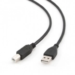 Câble USB 2.0 AM–BM 1 m, noir