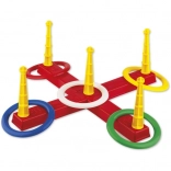 Jeu de lancer d'anneaux Androni sur croix